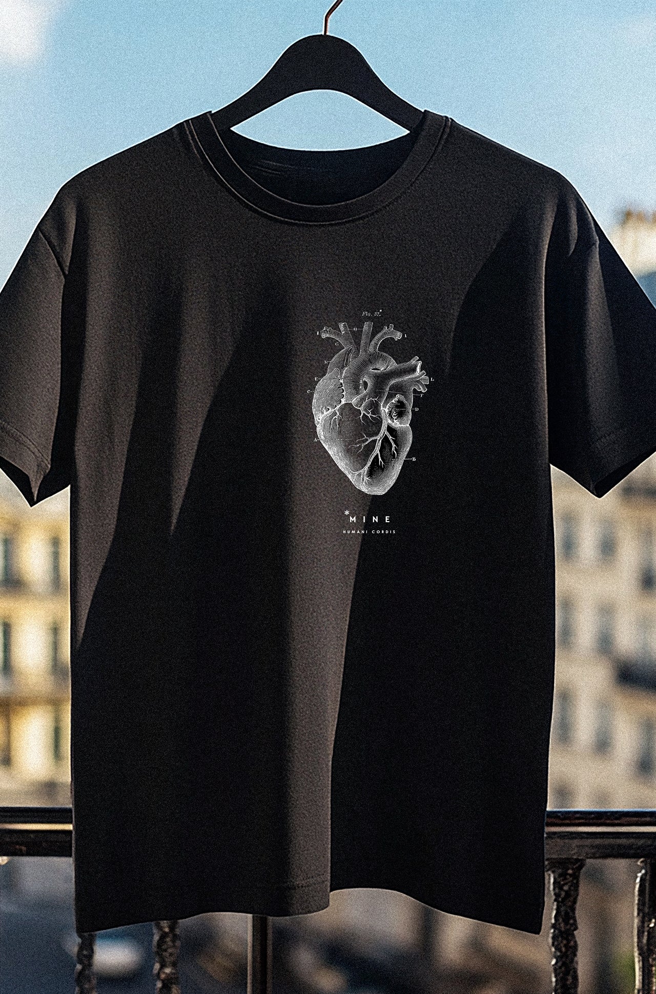 HUMAN HEART BLACK
