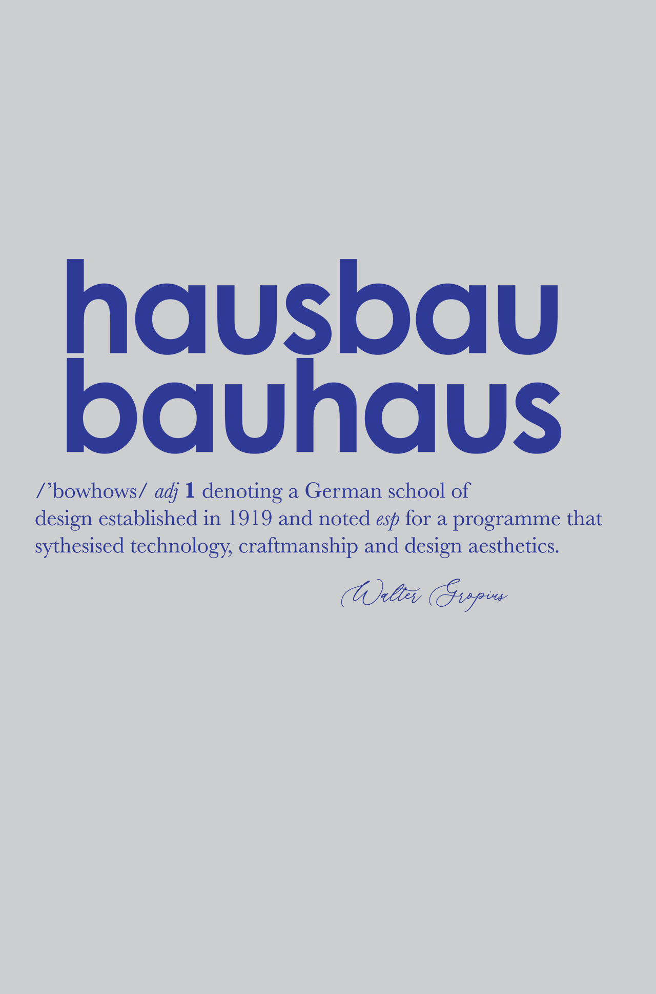 BAUHAUS