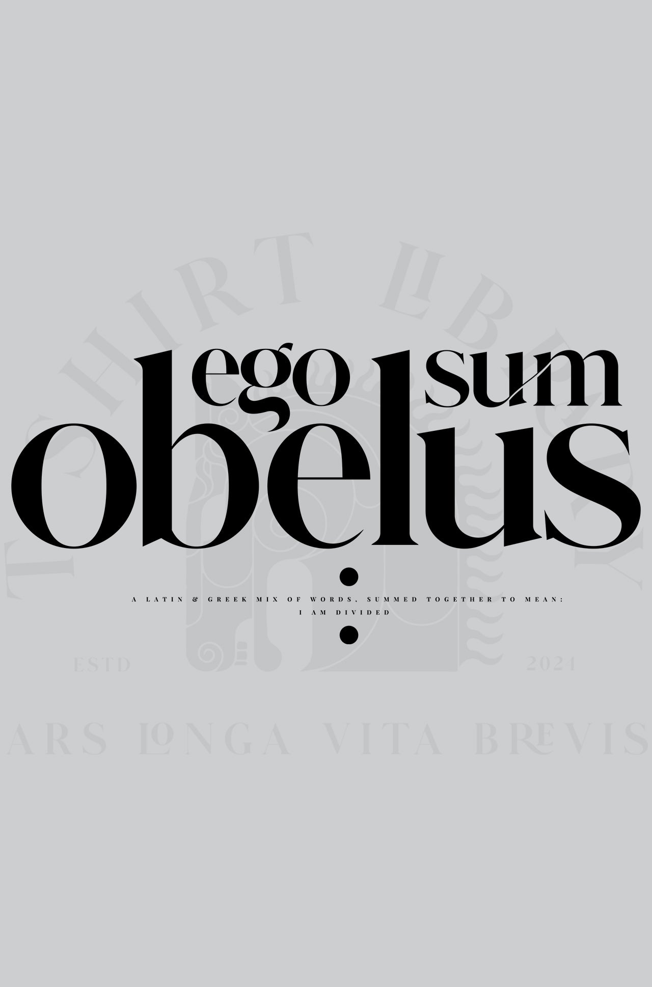 EGO SUM OBELUS